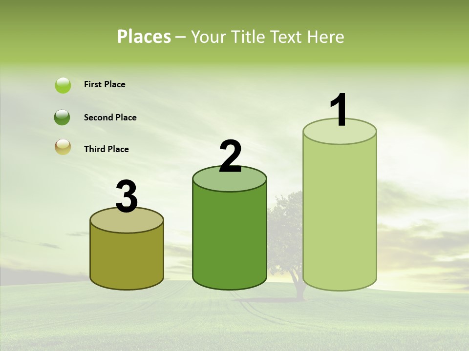 Field Front Cloud PowerPoint Template