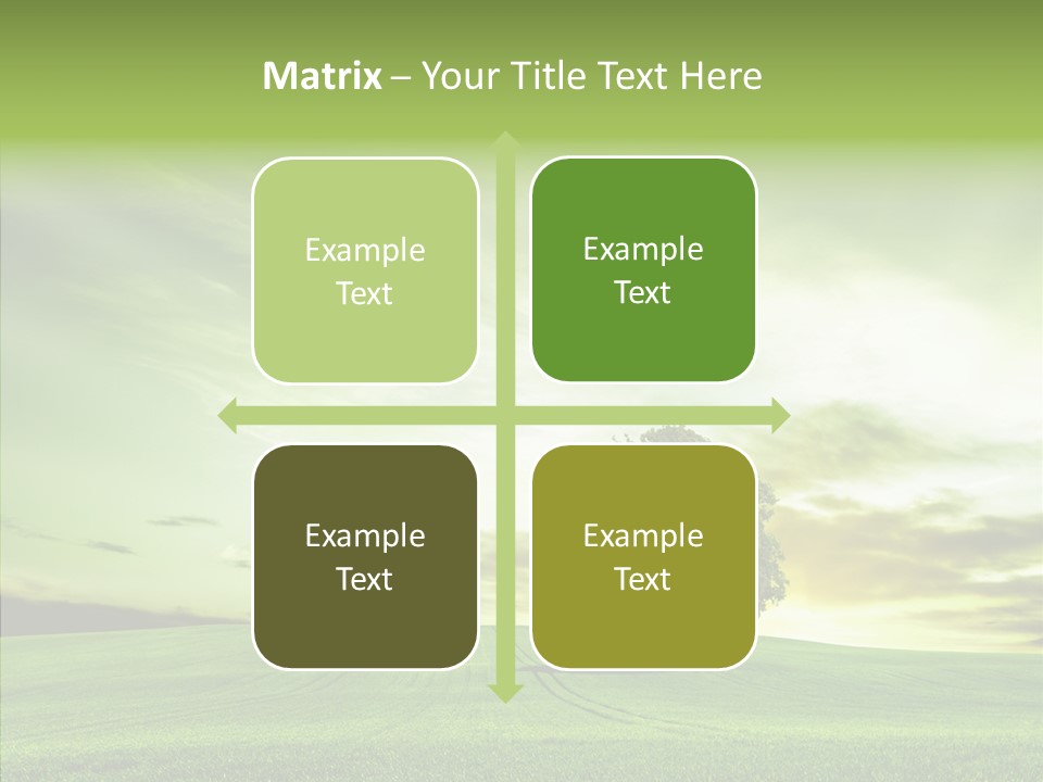 Field Front Cloud PowerPoint Template