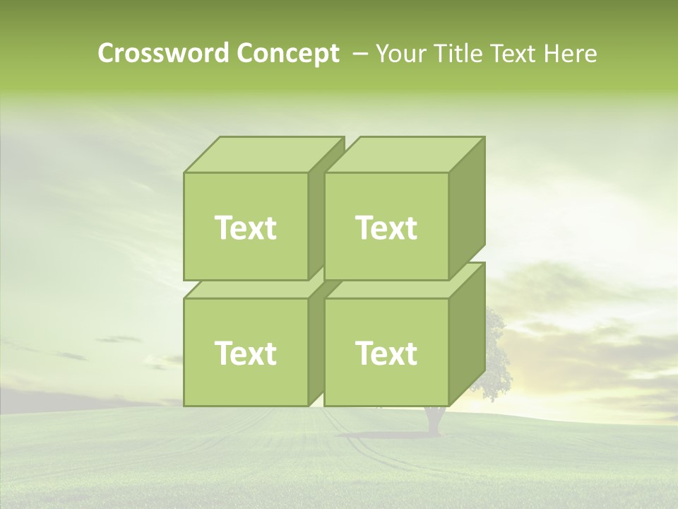 Field Front Cloud PowerPoint Template