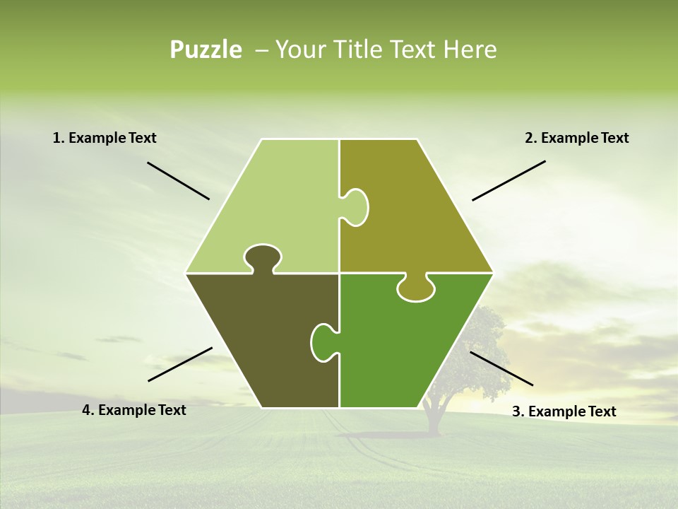 Field Front Cloud PowerPoint Template