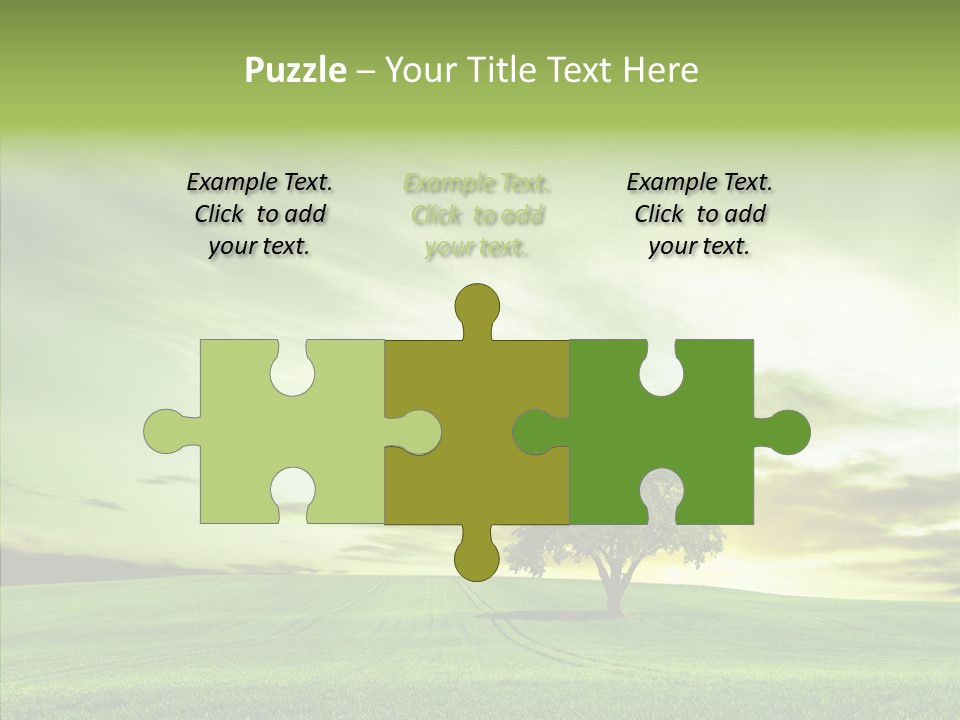 Field Front Cloud PowerPoint Template