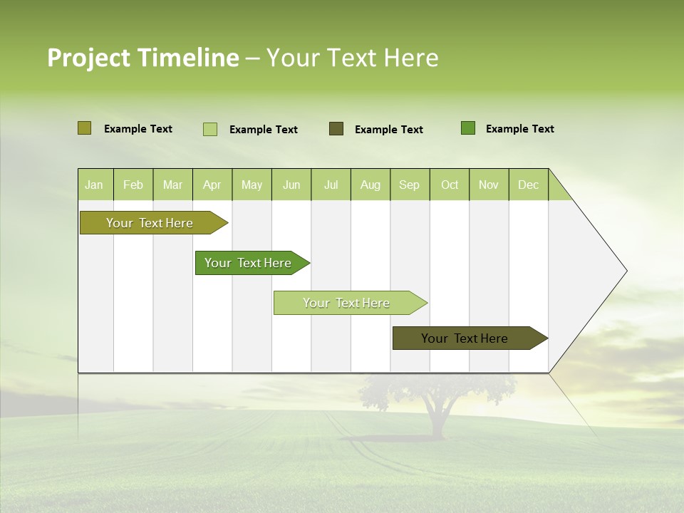 Field Front Cloud PowerPoint Template
