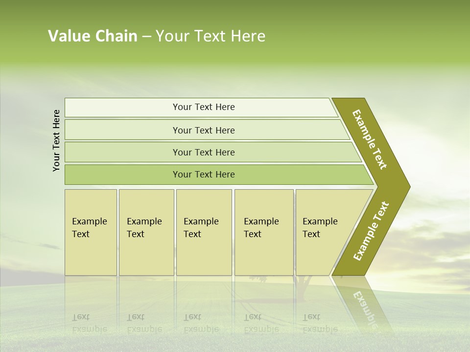 Field Front Cloud PowerPoint Template