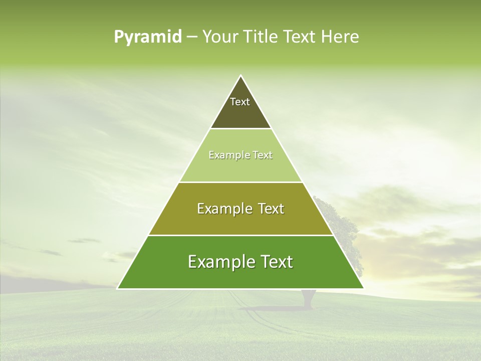 Field Front Cloud PowerPoint Template