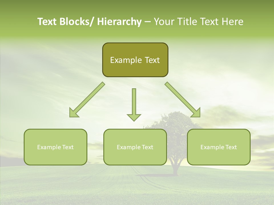 Field Front Cloud PowerPoint Template