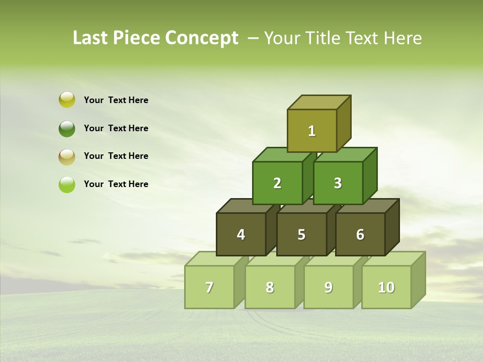 Field Front Cloud PowerPoint Template