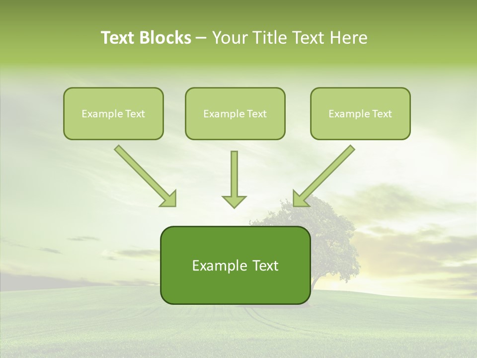 Field Front Cloud PowerPoint Template