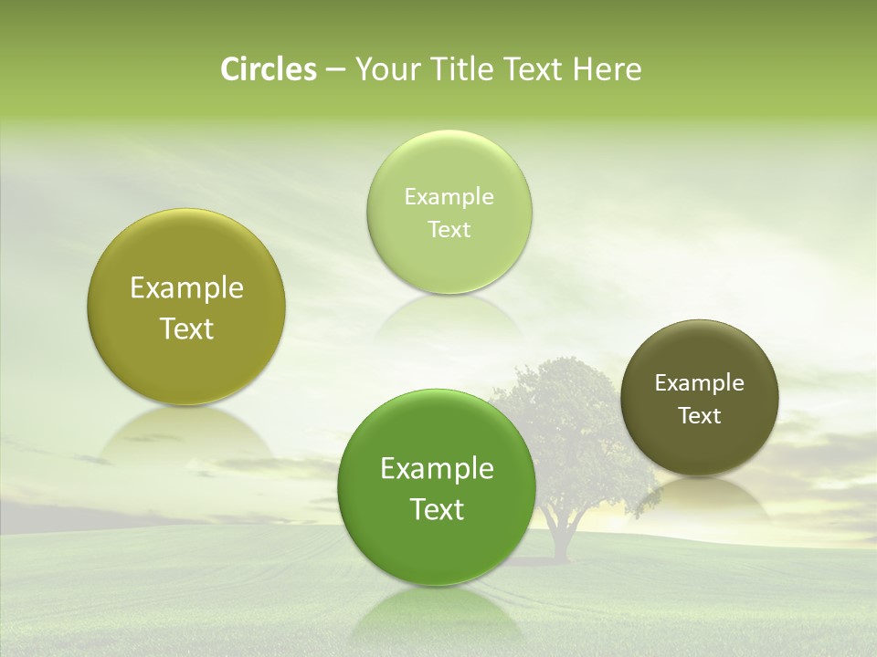 Field Front Cloud PowerPoint Template