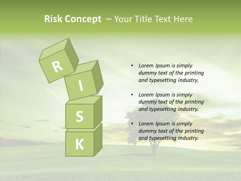 Field Front Cloud PowerPoint Template