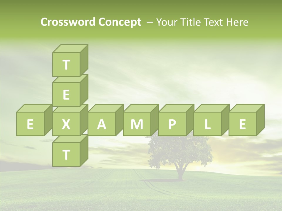 Field Front Cloud PowerPoint Template