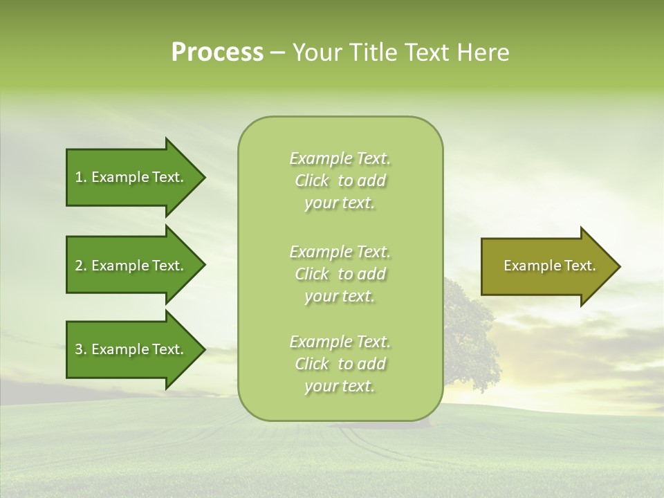 Field Front Cloud PowerPoint Template