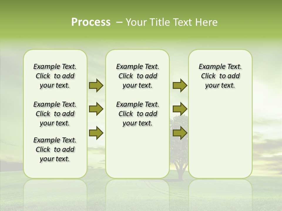 Field Front Cloud PowerPoint Template