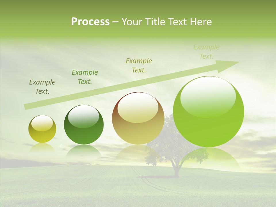 Field Front Cloud PowerPoint Template
