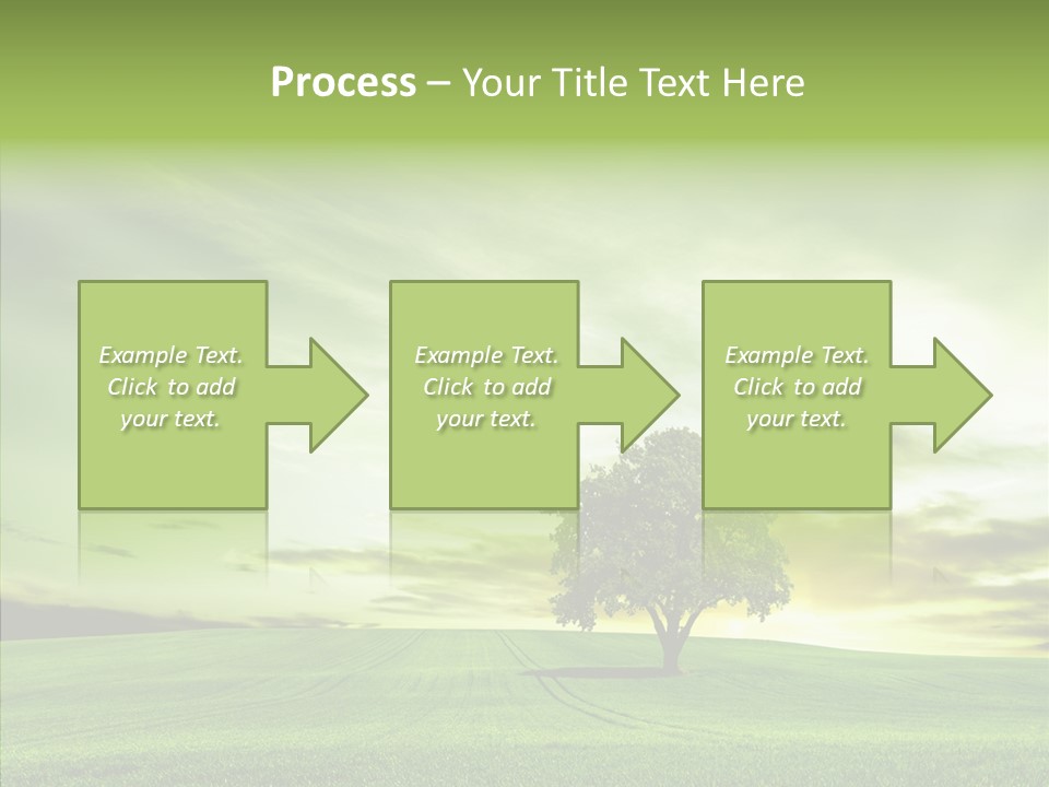 Field Front Cloud PowerPoint Template