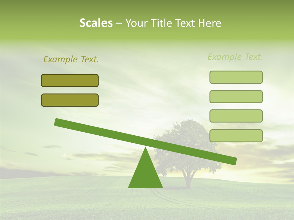 Field Front Cloud PowerPoint Template