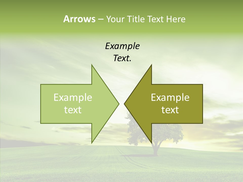 Field Front Cloud PowerPoint Template