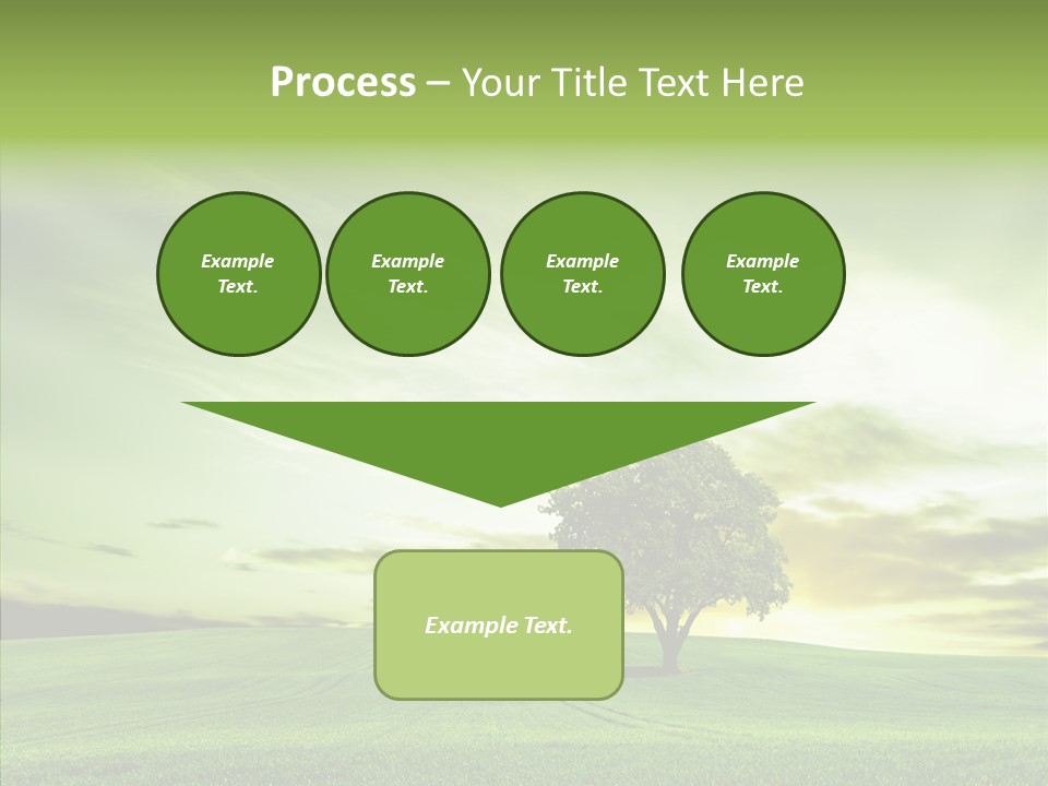 Field Front Cloud PowerPoint Template