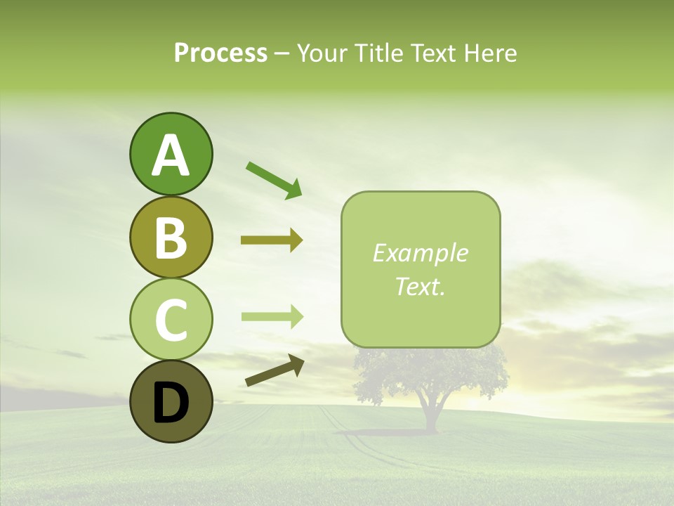 Field Front Cloud PowerPoint Template