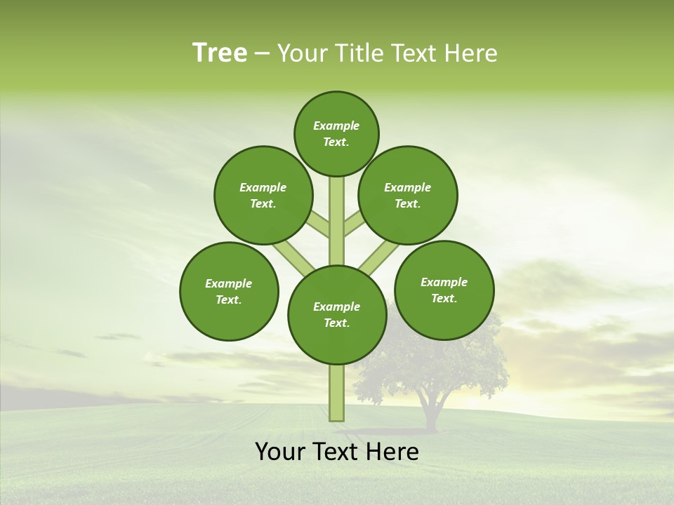 Field Front Cloud PowerPoint Template