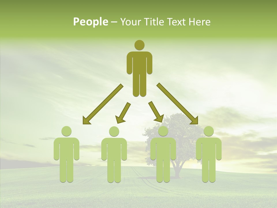 Field Front Cloud PowerPoint Template