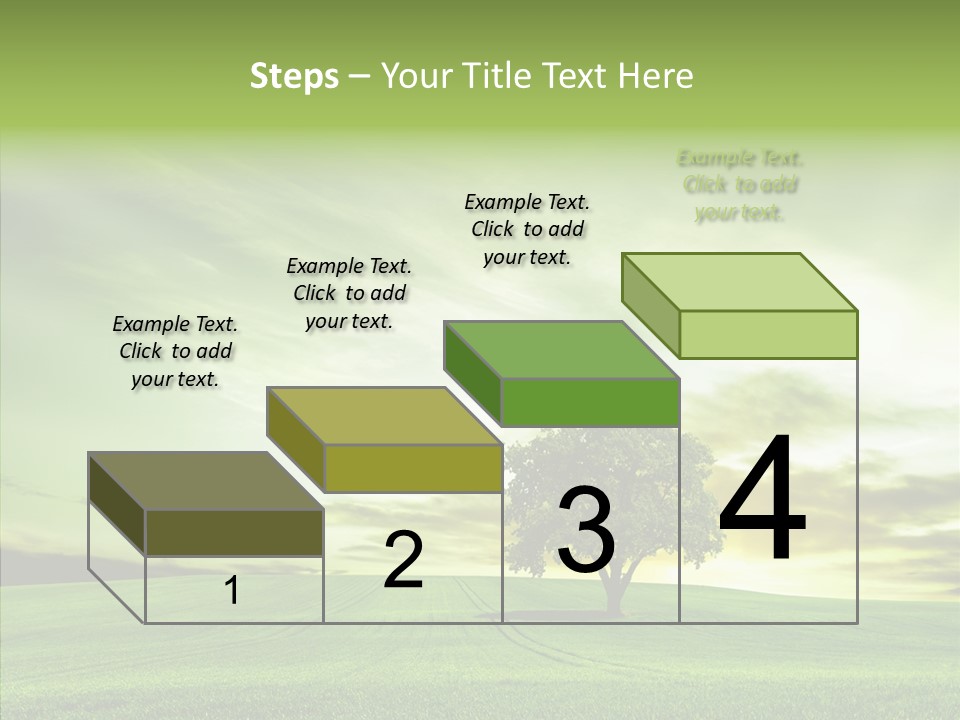 Field Front Cloud PowerPoint Template