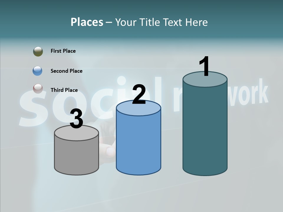 Critical Woman High PowerPoint Template