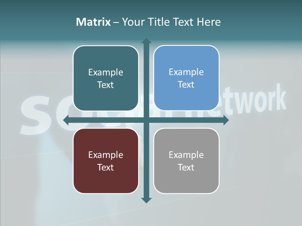 Critical Woman High PowerPoint Template