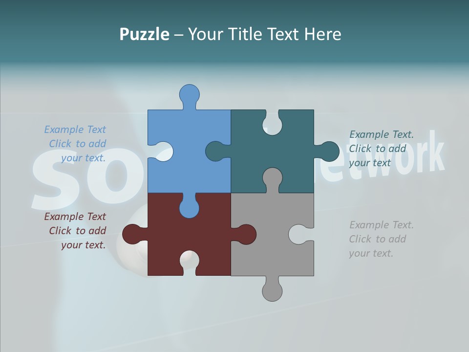 Critical Woman High PowerPoint Template