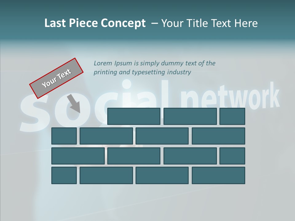 Critical Woman High PowerPoint Template