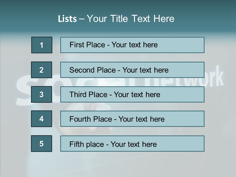 Critical Woman High PowerPoint Template