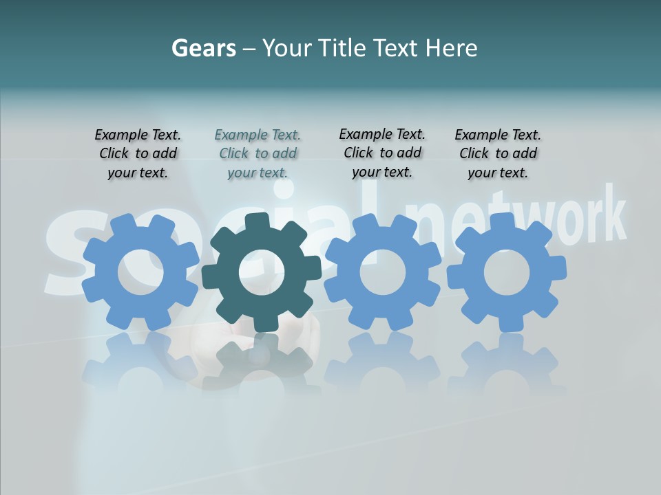 Critical Woman High PowerPoint Template