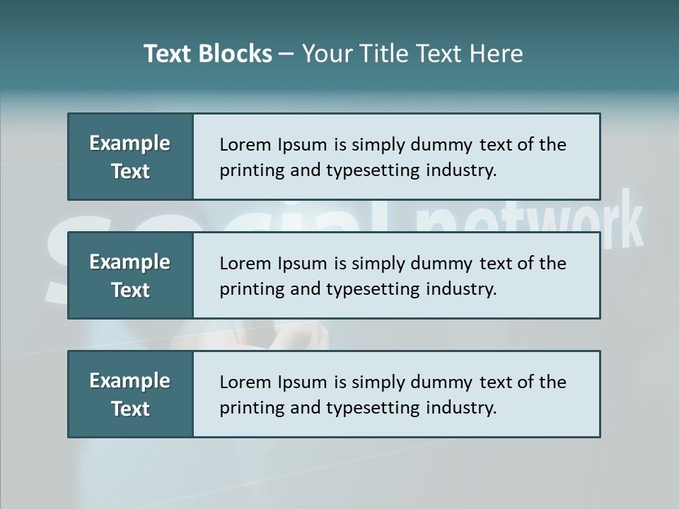 Critical Woman High PowerPoint Template