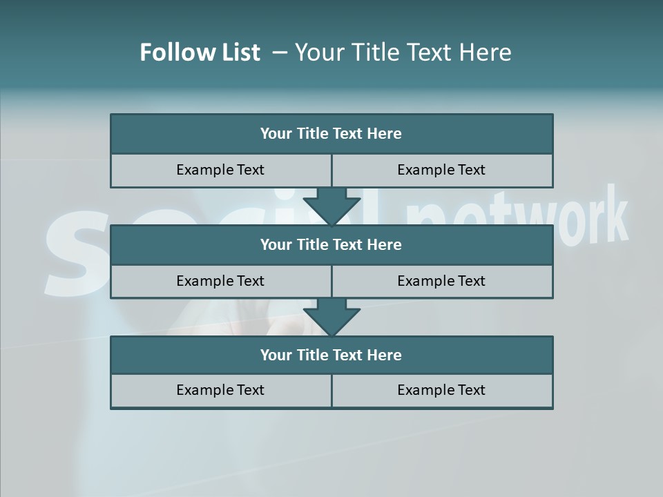 Critical Woman High PowerPoint Template