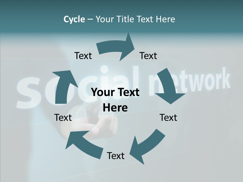Critical Woman High PowerPoint Template