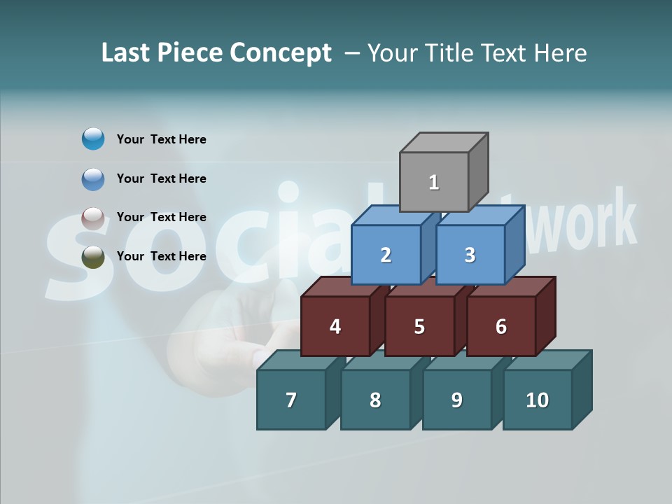 Critical Woman High PowerPoint Template