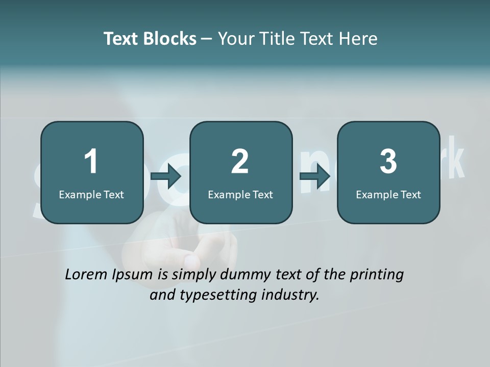 Critical Woman High PowerPoint Template