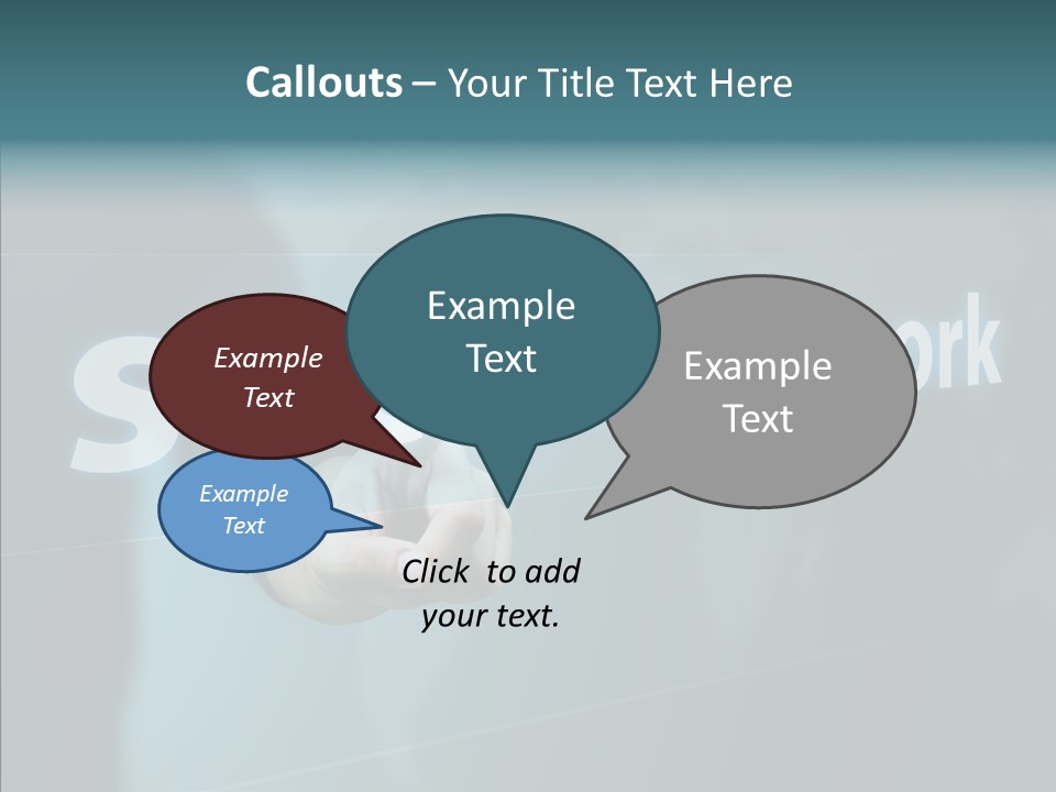 Critical Woman High PowerPoint Template