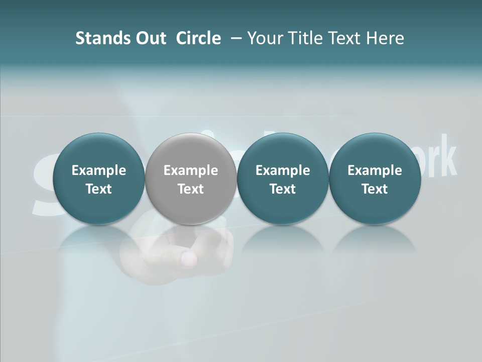 Critical Woman High PowerPoint Template