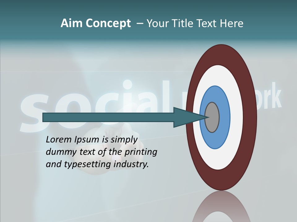 Critical Woman High PowerPoint Template