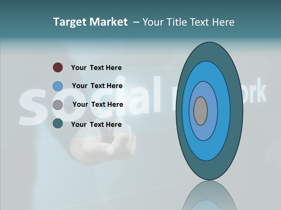 Critical Woman High PowerPoint Template