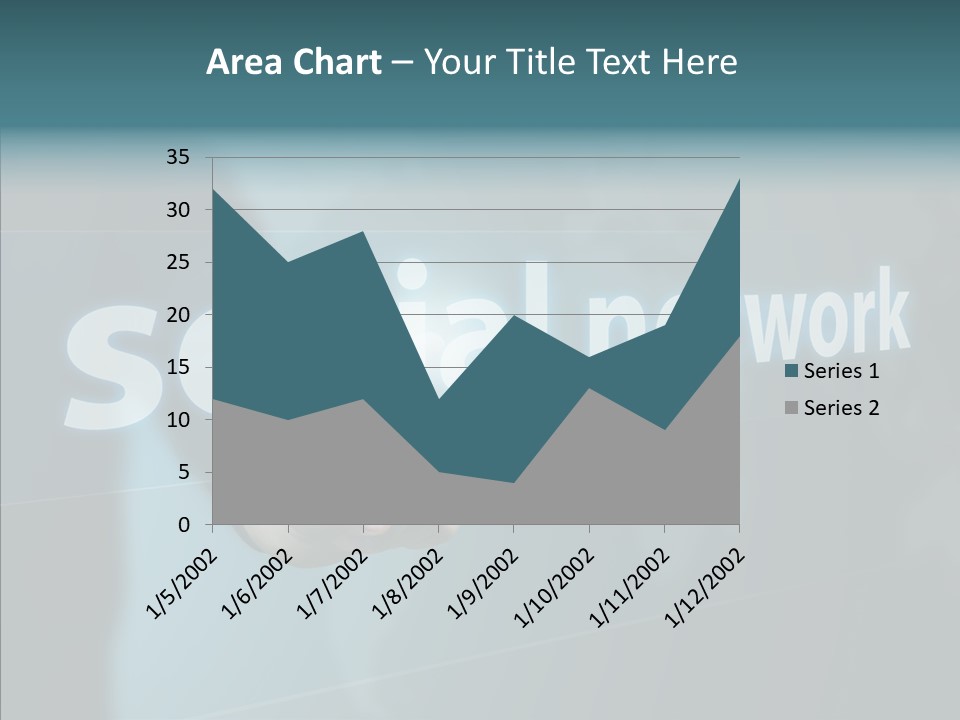 Critical Woman High PowerPoint Template