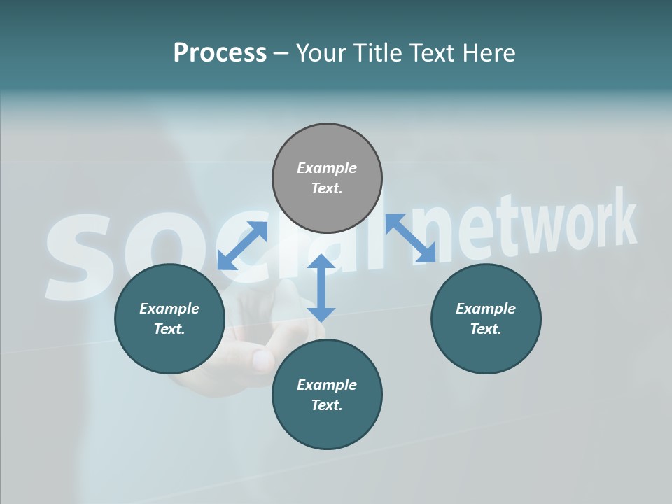 Critical Woman High PowerPoint Template