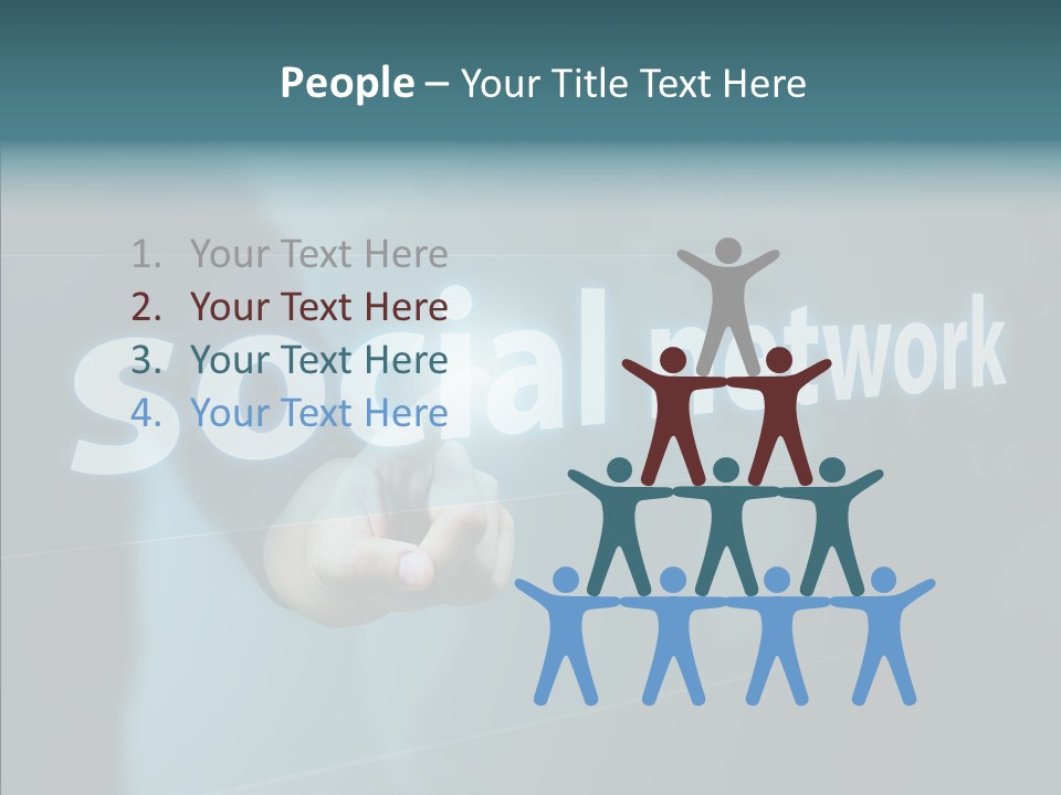 Critical Woman High PowerPoint Template