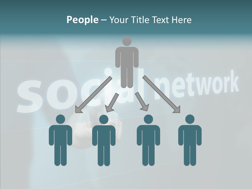 Critical Woman High PowerPoint Template