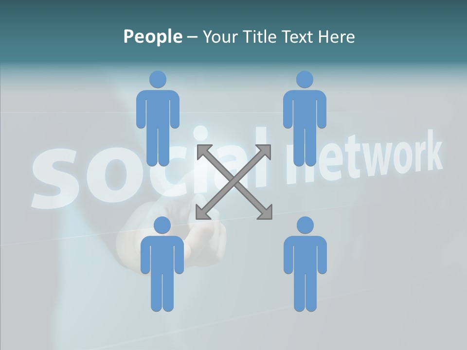 Critical Woman High PowerPoint Template