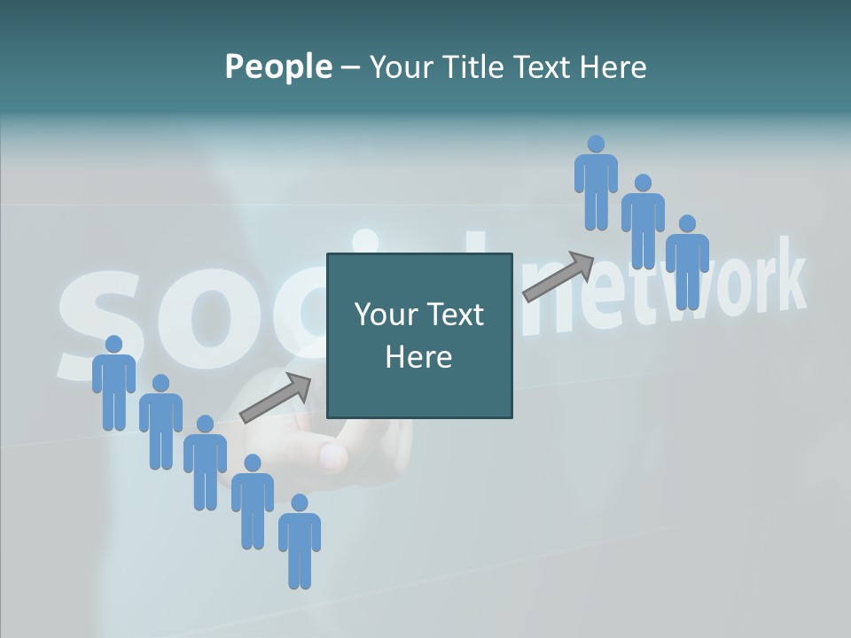 Critical Woman High PowerPoint Template