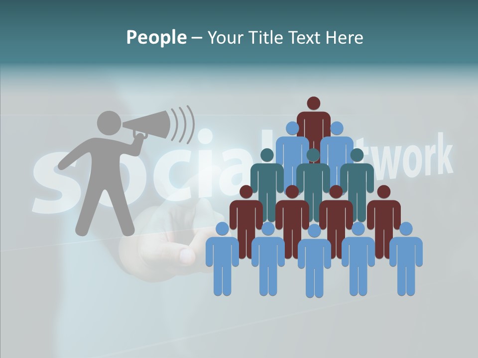 Critical Woman High PowerPoint Template