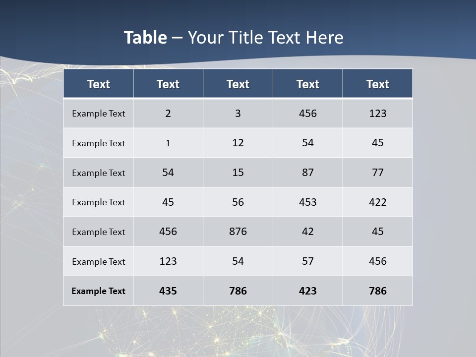 Geography Transport Communication PowerPoint Template