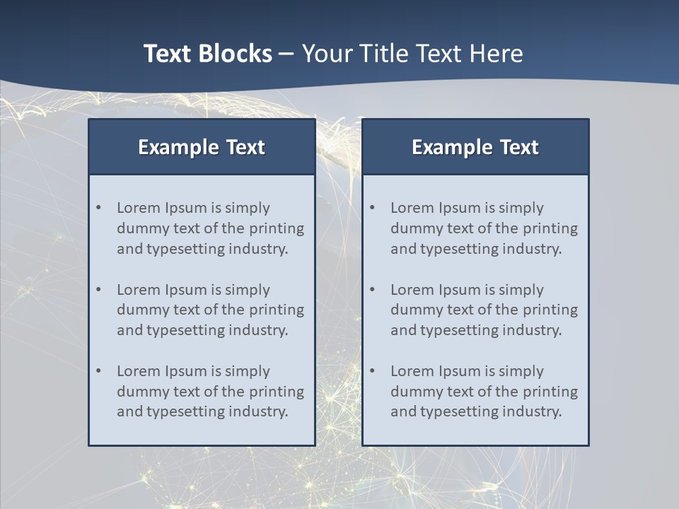 Geography Transport Communication PowerPoint Template