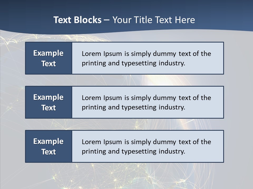 Geography Transport Communication PowerPoint Template